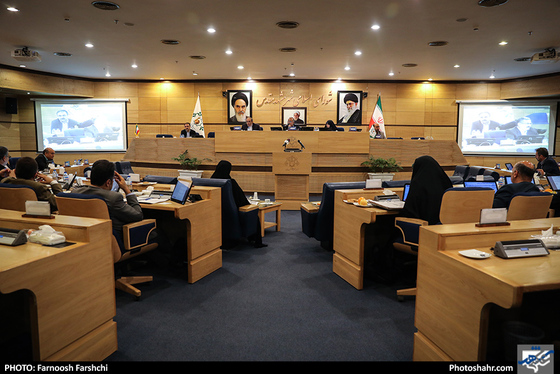  بیست و دومین جلسه علنی شورای اسلامی شهر مشهد مقدس / عکس: فرنوش فرشچی / شهرآرا