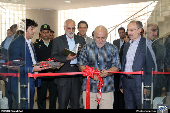  افتتاح نمایشگاه آثار منتخب نخستین جشنواره جهانی کاریکاتور جامعه ایمن / عکس: سعیدگلی / شهرآرا