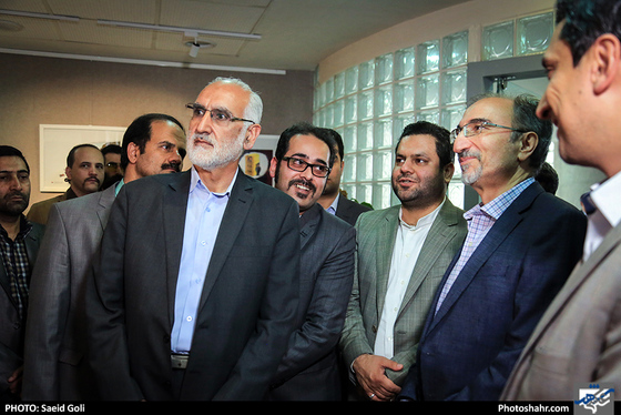  افتتاح نمایشگاه آثار منتخب نخستین جشنواره جهانی کاریکاتور جامعه ایمن / عکس: سعیدگلی / شهرآرا