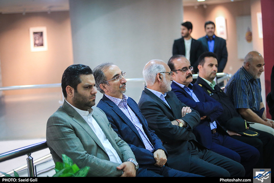  افتتاح نمایشگاه آثار منتخب نخستین جشنواره جهانی کاریکاتور جامعه ایمن / عکس: سعیدگلی / شهرآرا