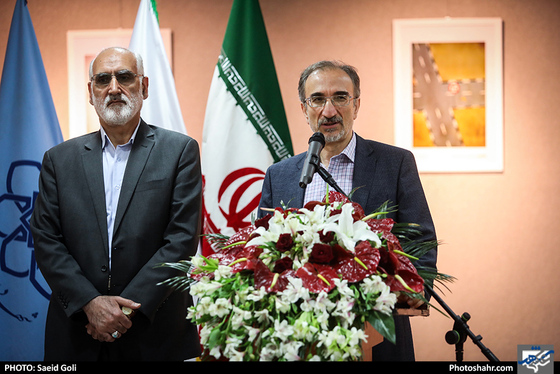  افتتاح نمایشگاه آثار منتخب نخستین جشنواره جهانی کاریکاتور جامعه ایمن / عکس: سعیدگلی / شهرآرا