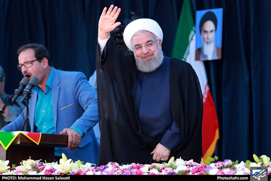 سخنرانی رئیس جمهوری در جمع مردم نیشابور /محمدحسن صلواتی / شهرآرا