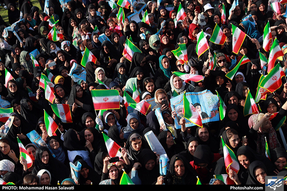 سخنرانی رئیس جمهوری در جمع مردم نیشابور /محمدحسن صلواتی / شهرآرا