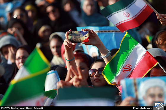 سخنرانی رئیس جمهوری در جمع مردم نیشابور /محمدحسن صلواتی / شهرآرا