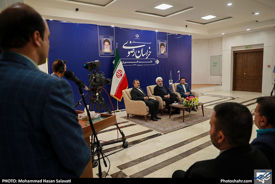 نشست خبری رئیس جمهور در پایان سفر به خراسان رضوی / عکس: محمدحسن صلواتی / شهرآرا