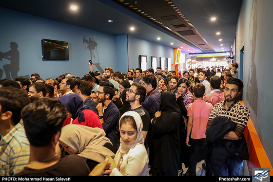 اکران مردمی فیلم تگزاس با حضور سام درخشانی / عکس: محمدحسن صلواتی / شهرآرا