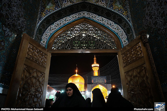 مراسم شب بیست‌ویکم ماه مبارک رمضان در حرم امام رضا (ع) / عکس: محمدحسن صلواتی / شهرآرا