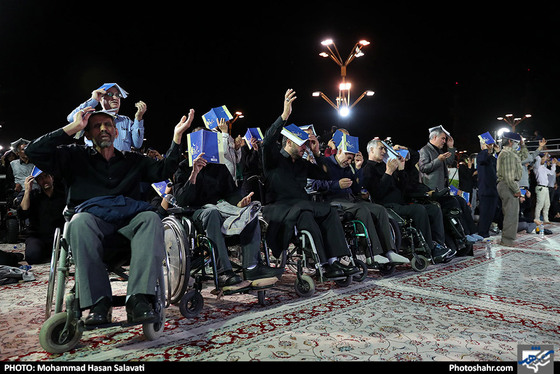 مراسم شب بیست‌ویکم ماه مبارک رمضان در حرم امام رضا (ع) / عکس: محمدحسن صلواتی / شهرآرا