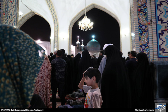 مراسم شب بیست‌ویکم ماه مبارک رمضان در حرم امام رضا (ع) / عکس: محمدحسن صلواتی / شهرآرا