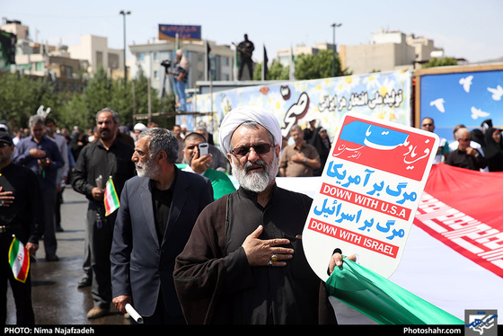 راهپیمایی روز قدس / عکس: نیما نجف زاده / شهرآرا 