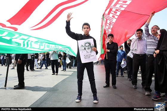 راهپیمایی روز قدس / عکس: نیما نجف زاده / شهرآرا 
