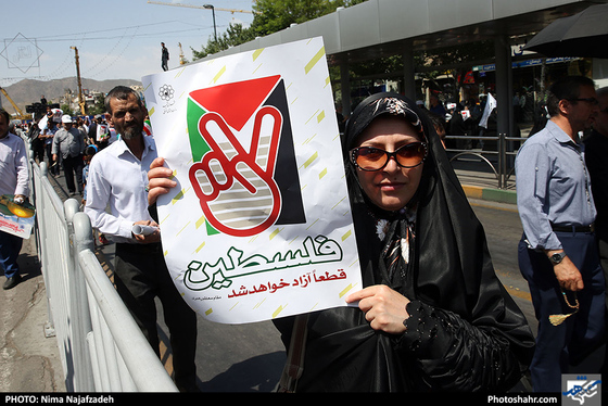 راهپیمایی روز قدس / عکس: نیما نجف زاده / شهرآرا 