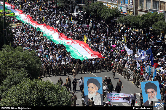 راهپیمایی روز قدس / عکس: نیما نجف زاده / شهرآرا 