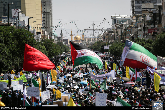 راهپیمایی روز قدس / عکس: علی عبدالهی / شهرآرا 