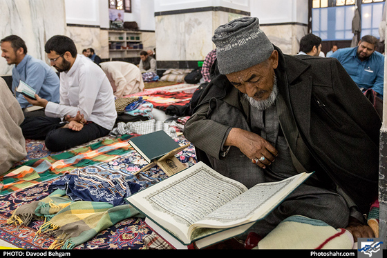 مراسم معنوی اعتکاف در حرم مطهر رضوی / عکس: داود بهگام / شهرآرا