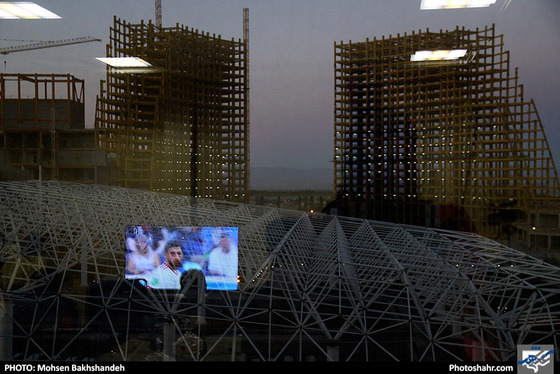 تماشای بازی ایران و مراکش / عکس: محسن بخشنده / شهرآرا