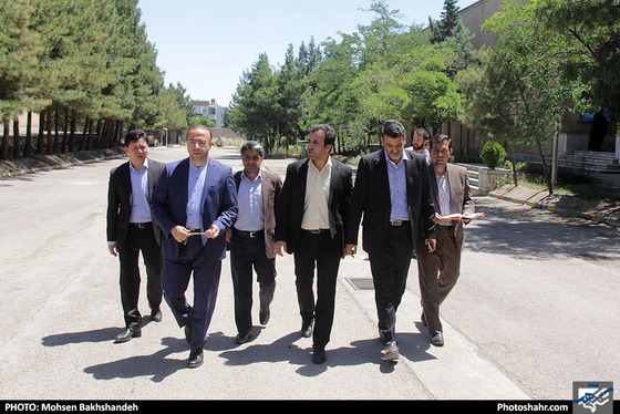 بازدید معاون خدمات و محیط زیست شهری شهرداری مشهد از اماکن ورزشی / عکس: محسن بخشنده / شهرآرا
