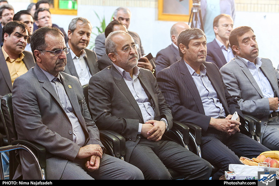 آیین رونمایی از تعمیراساسی ناوگان خط یک قطارشهری مشهد / عکس: نیما نجف زاده / شهرآرا