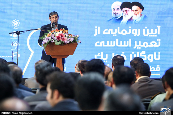 آیین رونمایی از تعمیراساسی ناوگان خط یک قطارشهری مشهد / عکس: نیما نجف زاده / شهرآرا