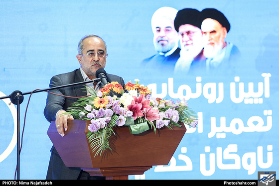 آیین رونمایی از تعمیراساسی ناوگان خط یک قطارشهری مشهد / عکس: نیما نجف زاده / شهرآرا