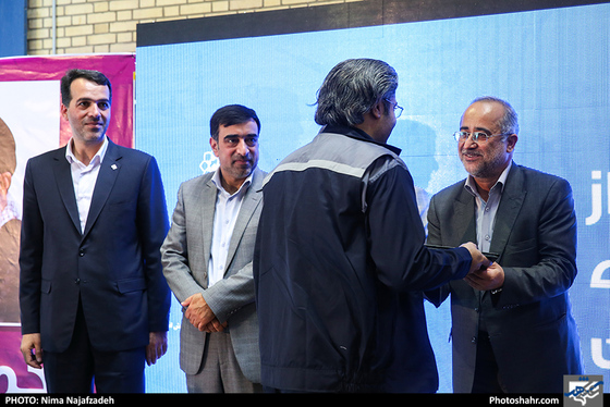 آیین رونمایی از تعمیراساسی ناوگان خط یک قطارشهری مشهد / عکس: نیما نجف زاده / شهرآرا