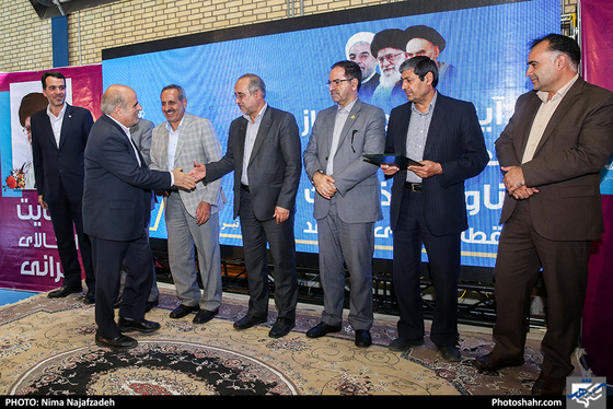 آیین رونمایی از تعمیراساسی ناوگان خط یک قطارشهری مشهد / عکس: نیما نجف زاده / شهرآرا
