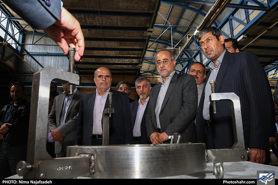 آیین رونمایی از تعمیراساسی ناوگان خط یک قطارشهری مشهد / عکس: نیما نجف زاده / شهرآرا