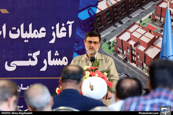 آغاز عملیات اجرایی پروژه مسکونی مشارکتی 180 واحدی علویه / عکس: نیما نجف زاده / شهرآرا