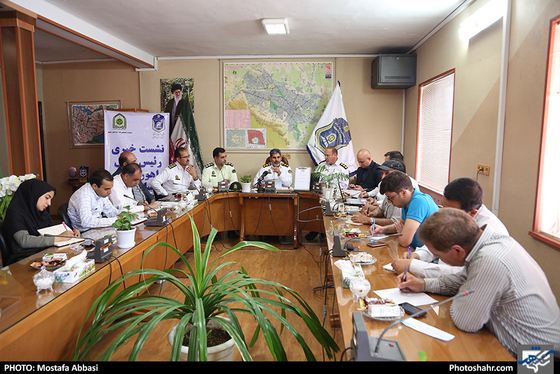 نشست خبری رئیس پلیس راهور 
