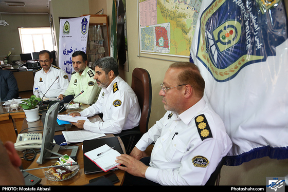 نشست خبری رئیس پلیس راهور 