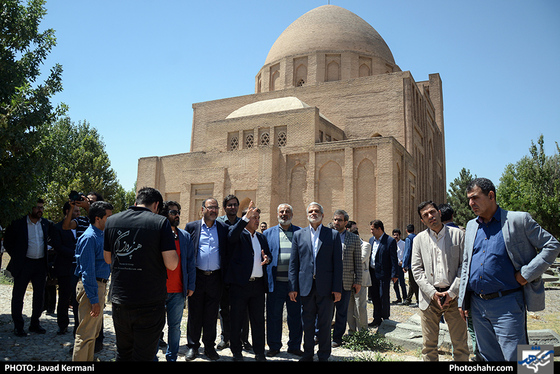 بازدید جمعی از مدیران رسانه های کشور از منطقه تاریخی توس / عکس: جواد کرمانی / شهرآرا