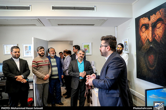 بازدید سردبیران روزنامه ها ومسئولان خبرگزاری های سراسر کشور از روزنامه شهرآرا / عکس: محمد حسن صلواتی / شهرآرا