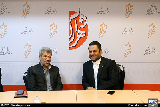 بازدید جمعی از مسئولین شهری از روزنامه شهرآرا به مناسبت روز خبرنگار / عکس: نیما نجف زاده / شهرآرا