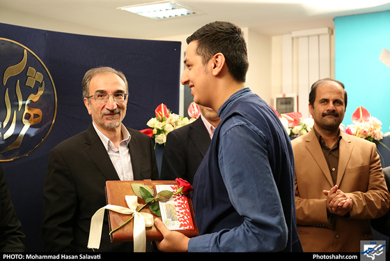 بازدید شهردار مشهد از روزنامه شهرآرا به مناسبت روز خبرنگار / محمد حسن صلواتی / شهرآرا