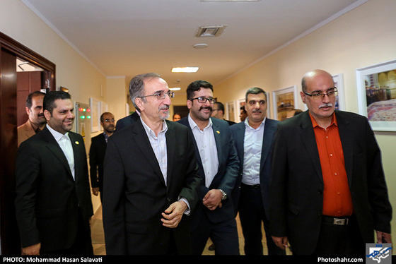 بازدید شهردار مشهد از روزنامه شهرآرا به مناسبت روز خبرنگار / محمد حسن صلواتی / شهرآرا