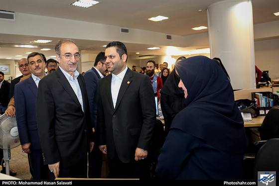 بازدید شهردار مشهد از روزنامه شهرآرا به مناسبت روز خبرنگار / محمد حسن صلواتی / شهرآرا