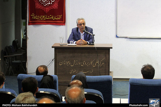 مراسم تودیع و معارفه رئیس هیات والیبال خراسان رضوی