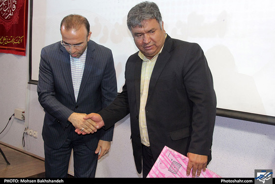 مراسم تودیع و معارفه رئیس هیات والیبال خراسان رضوی