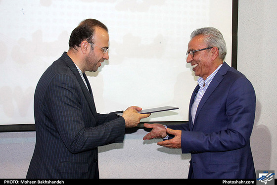 مراسم تودیع و معارفه رئیس هیات والیبال خراسان رضوی