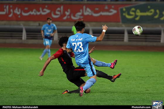 بازی تیم های سیاه جامگان و خونه به خونه از سری مسابقات دسته اول فوتبال کشور / عکس: محسن بخشنده / شهرآرا