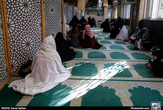 مراسم دعای عرفه در بوستان ملت / ساناز صفائی / شهرآرا