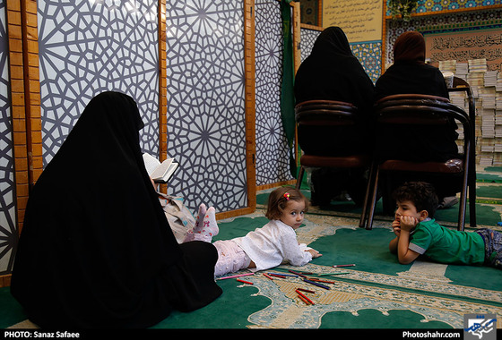 مراسم دعای عرفه در بوستان ملت / ساناز صفائی / شهرآرا