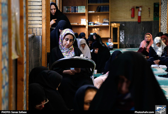مراسم دعای عرفه در بوستان ملت / ساناز صفائی / شهرآرا
