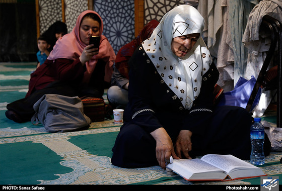 مراسم دعای عرفه در بوستان ملت / ساناز صفائی / شهرآرا