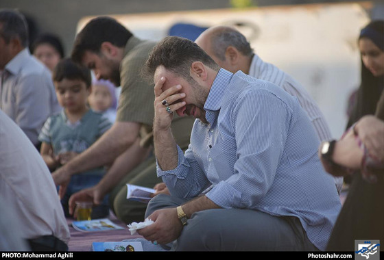 مراسم دعای عرفه در بوستان ملت / محمد عقیلی / شهرآرا