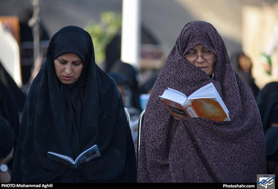مراسم دعای عرفه در بوستان ملت / محمد عقیلی / شهرآرا