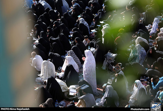 مراسم دعای عرفه درحرم مطهر رضوی / عکس: نیما نجف زاده / شهرآرا