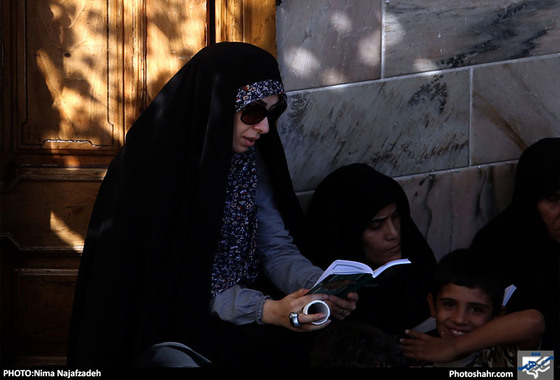 مراسم دعای عرفه درحرم مطهر رضوی / عکس: نیما نجف زاده / شهرآرا