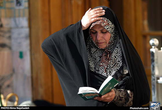 مراسم دعای عرفه درحرم مطهر رضوی / عکس: نیما نجف زاده / شهرآرا