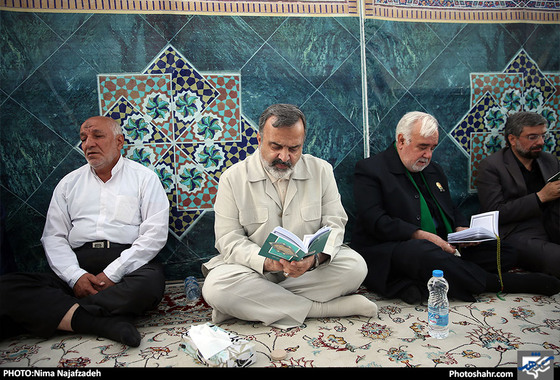 مراسم دعای عرفه درحرم مطهر رضوی / عکس: نیما نجف زاده / شهرآرا